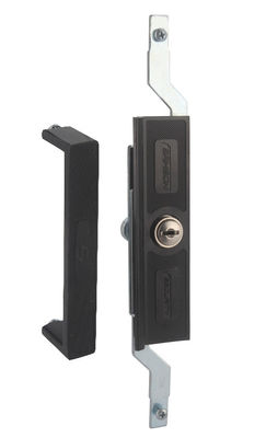 Electrical Panel Board Garage Door Lock Black Powder Coated