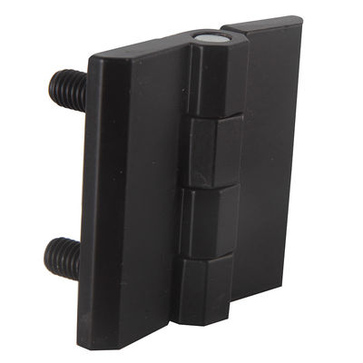 Black Chrome Plated Door Hinges Electrical Size 60mm Panel Screw Type
