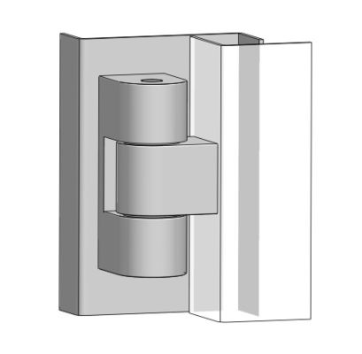 Detachable Electric Hidden Door Cabinet Hinges ODM ISO Ceritificate