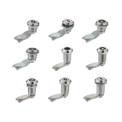 Steel Material Quarter Turn Lock RV Caravan Furniture Drawer Lock Height 33mm