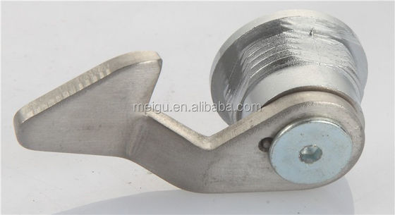 Cabinet Door Triangle Quarter Turn Lock With Hook Steel Cam