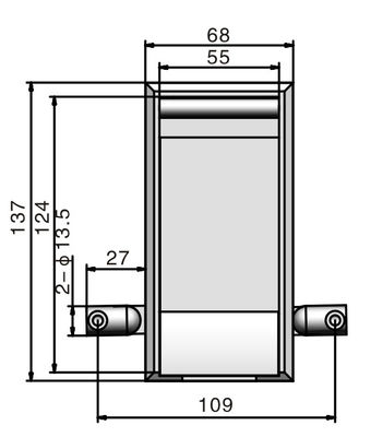Cabinet Door Plane Tool Box Locks Mechanical Powder Coated OEM