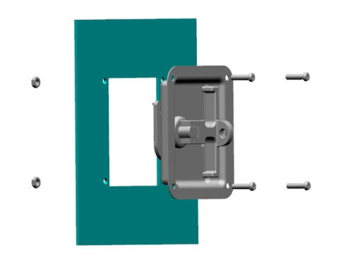 Stainless Steel Board Tool Box Locks Panel Paddle Industrial Cabinet Lock