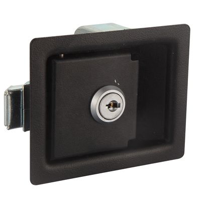 Cylinder Panel Board Tool Truck Box Lock Paddle Latch Black