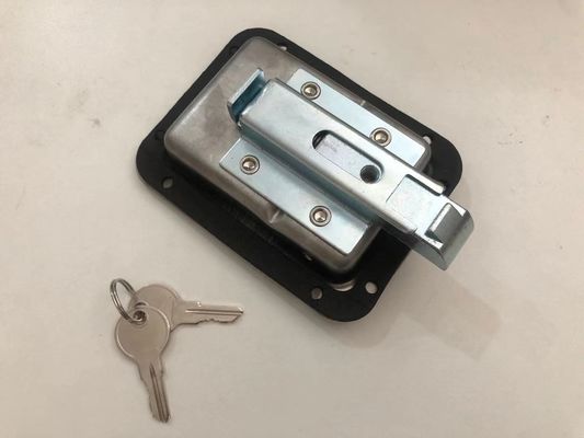 Highly Polished T Handle Garage Door Lock For Industrial Equipment