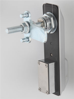 Adjustable Rotary Handle Key Lock Electrical Swing Panel Silver Color