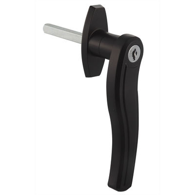 Cylinder Handle Black Door Lock Keyless Enclosures Electrical Safe Box Latch