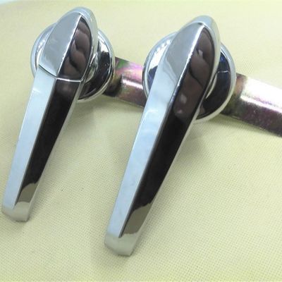 Industrial Keyless Gate Handle Lock Chrome Plating ISO Certificate