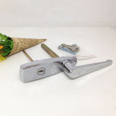 Safety Protect Garage Door Handle Lock Silver Steel Cabinet Lock