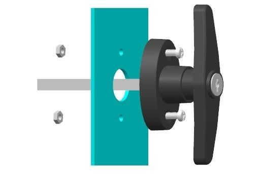 Stainless Steel T Handle Lock
