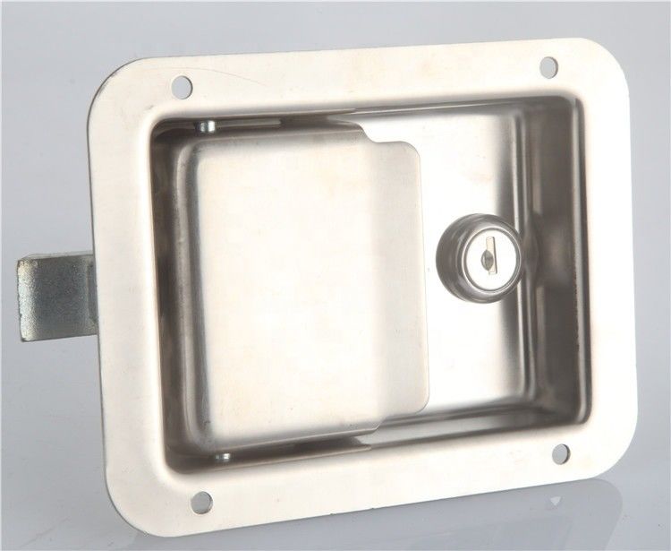 Tralior Auto Parts Tool Box Locks Paddle Handle Latch With Brass Key