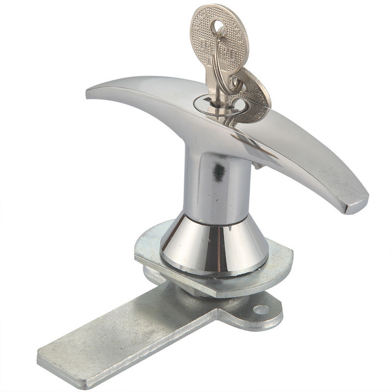 Meigu MS307 Zinc Alloy Latch Door Handle Lock Base Lock Industrial Metal Cabinet T Handle Lock